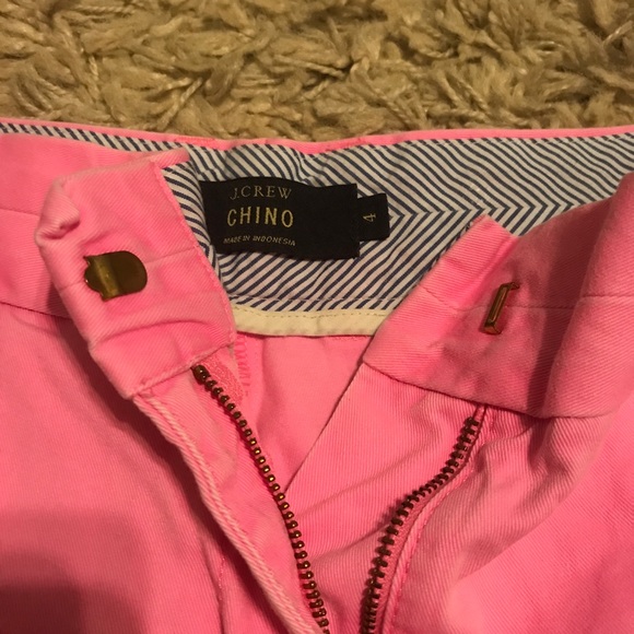 Pink Jcrew chino shorts - Picture 3 of 4